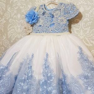 Baby girl 1 year birthday dress